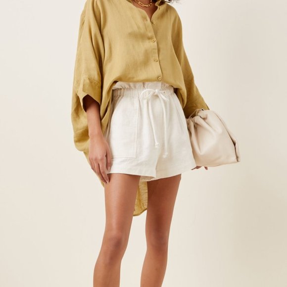 Posse Pants - POSSE Zuri drawstring cotton shorts